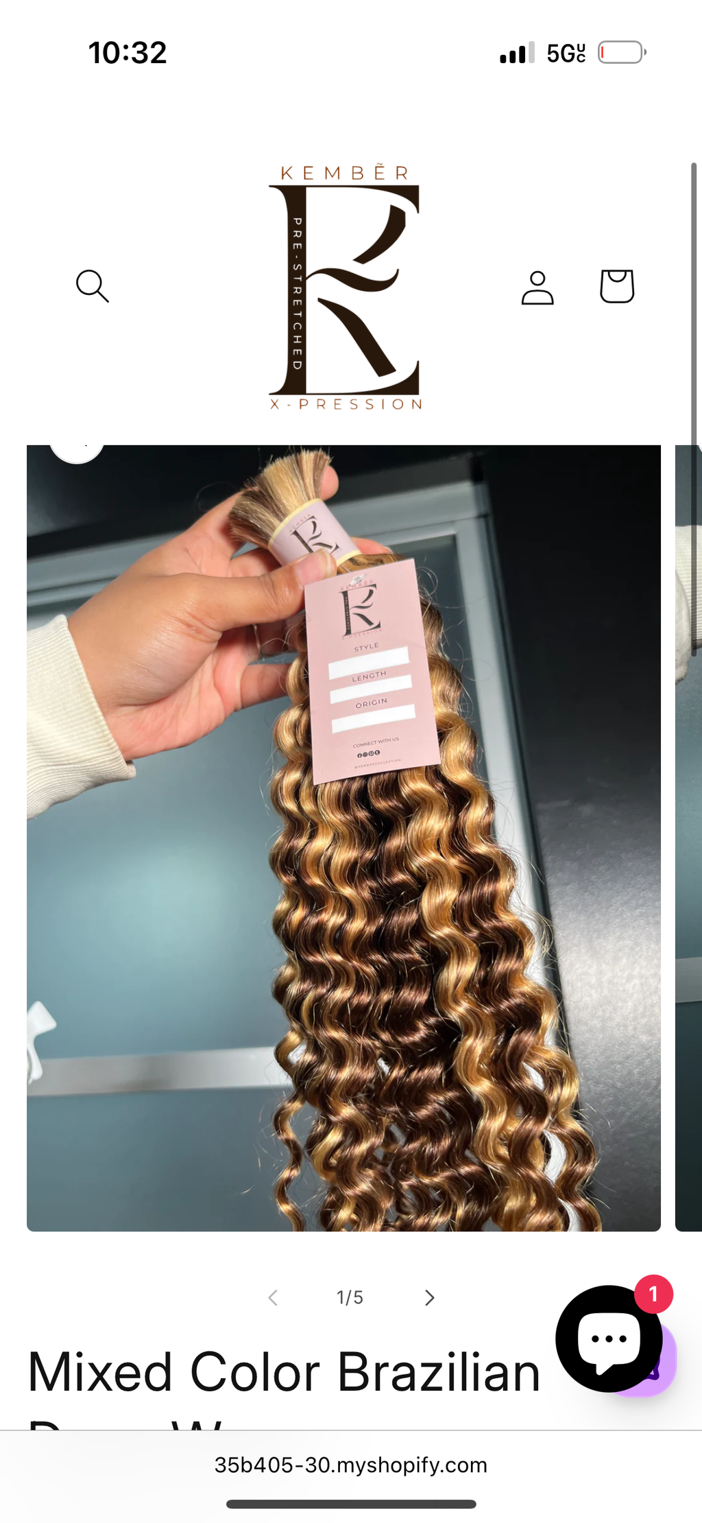 Brazilian Deep Wave Mixed Color (Bulk)